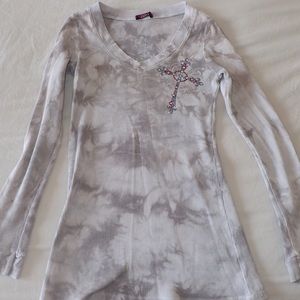 T Party Cross Long Sleeve Shirt